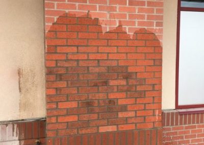 Brick repair commerical