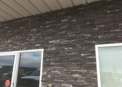 Manufactured stone install